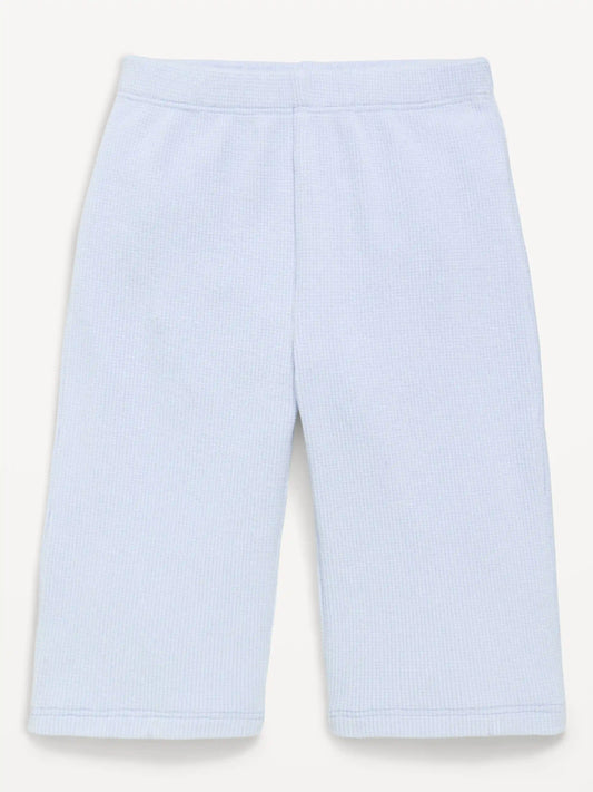 Waffle-Knit Wide Leg Pants for Baby