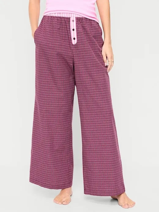 Poplin Pajama Pant