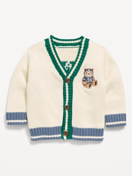 SoSoft Embroidered Cardigan Sweater for Baby