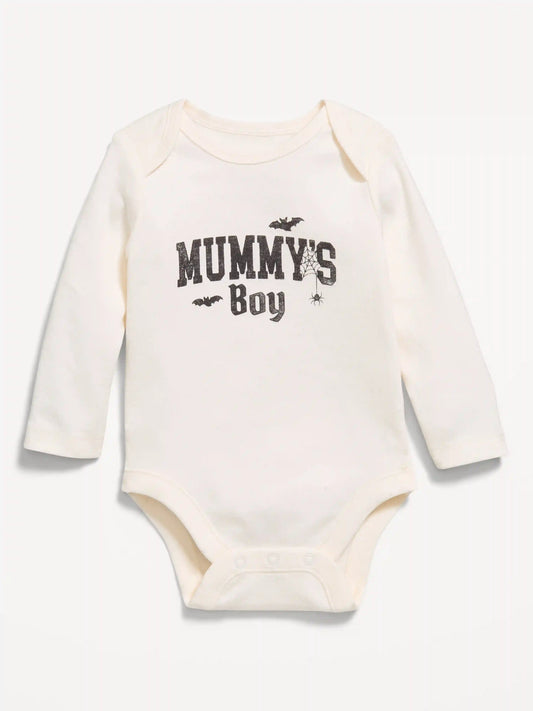 Long-Sleeve Graphic Bodysuit for Baby