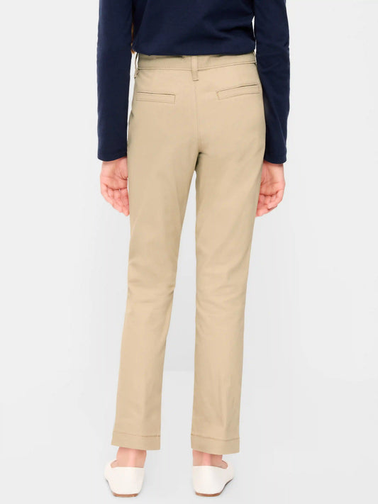 Skinny School Uniform Pants for Girls