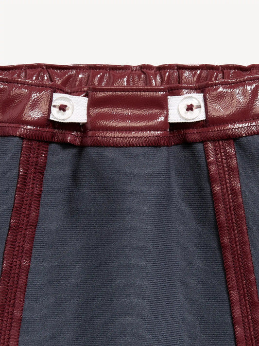 Faux-Leather Skirt for Toddler Girls