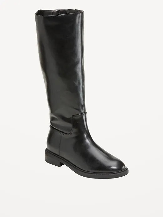 Mid-Calf Riding Boots for Women