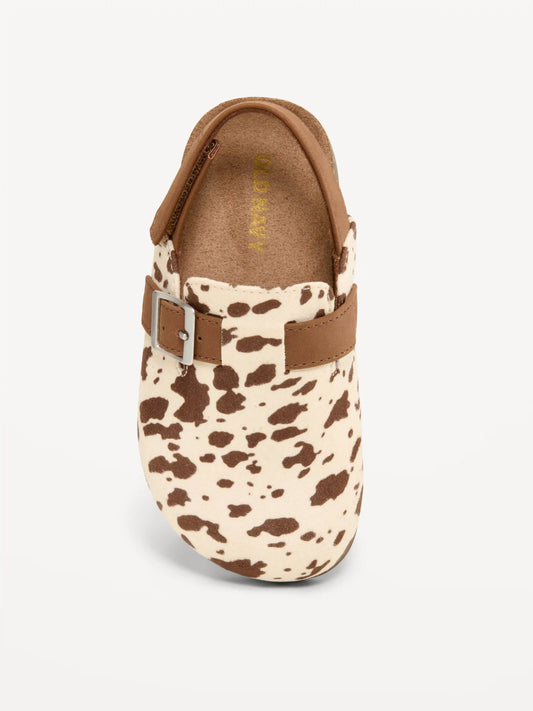 Faux-Suede Clogs for Toddler Girls