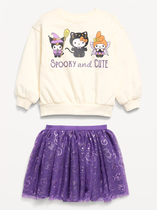 Hello Kitty® Sweatshirt & Tutu Skirt Set for Toddler Girls