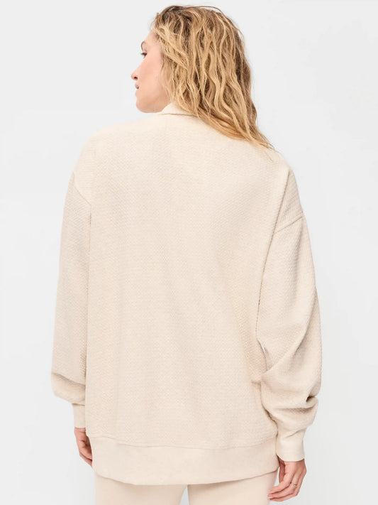 Dynamic Fleece Half-Zip Tunic Sweatshirt