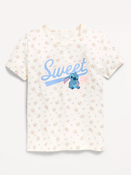 Disney© Stitch Graphic T-Shirt for Girls