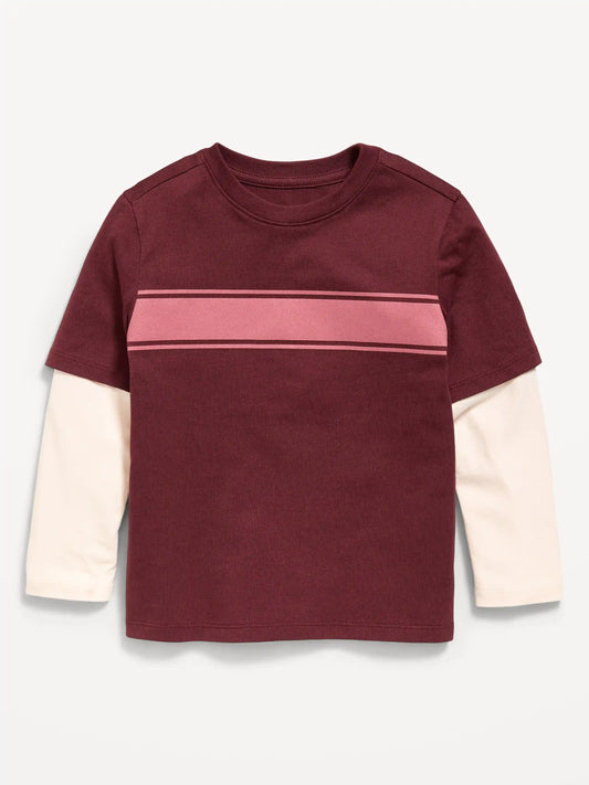 2-in-1 T-Shirt for Toddler Boys