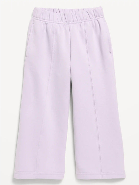 Dynamic Fleece Wide-Leg Sweatpants for Toddler Girls