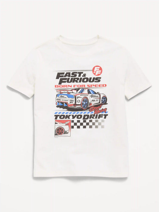 Fast & Furious™ Gender-Neutral Graphic T-Shirt for Kids