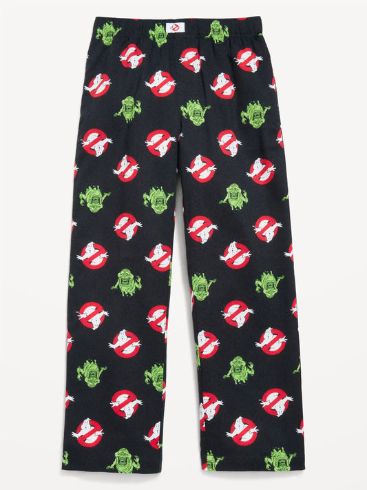 Ghostbusters™ Gender-Neutral Flannel Pajama Pants for Kids