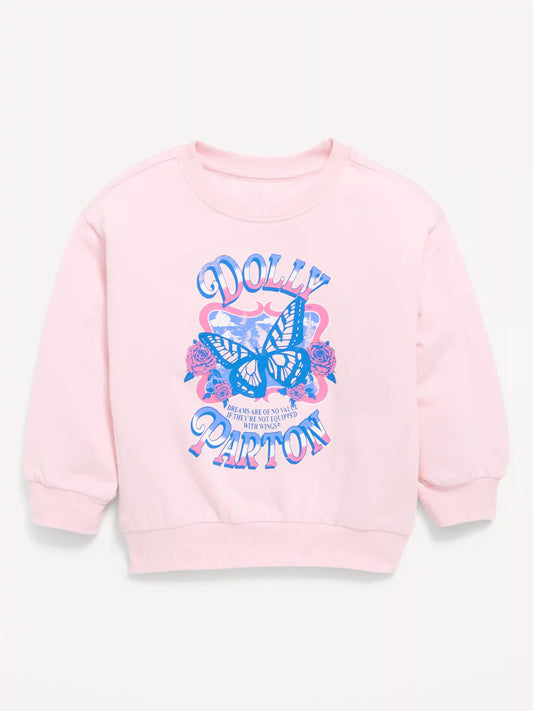 Dolly Parton™ Graphic Sweatshirt for Toddler Girls