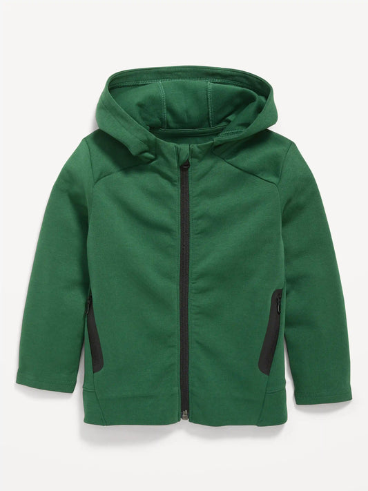 Dynamic Fleece Full-Zip Hoodie for Toddler Boys