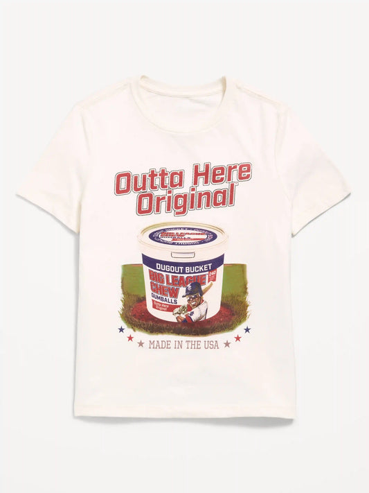 Big League Chew® Gender-Neutral Graphic T-Shirt for Kids