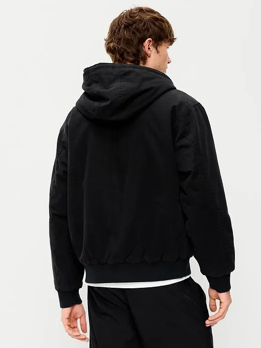 Oversized Canvas Hoodie