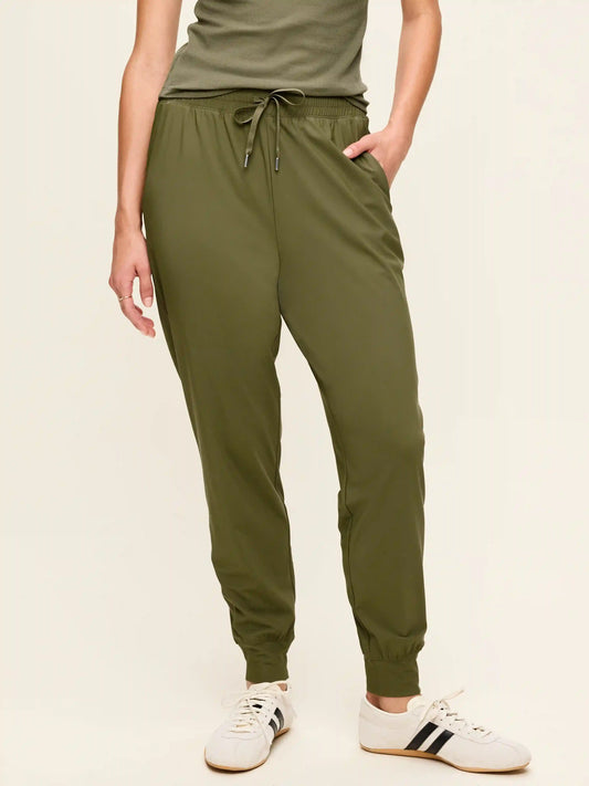 High-Waisted SleekTech Joggers