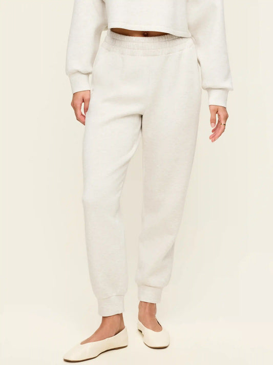 High-Waisted Bounce Fleece Jogger Sweatpants