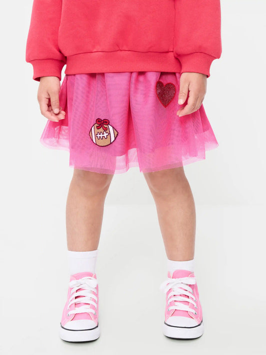Football Tutu Skirt for Toddler Girls