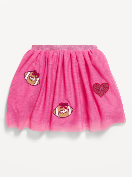 Football Tutu Skirt for Toddler Girls
