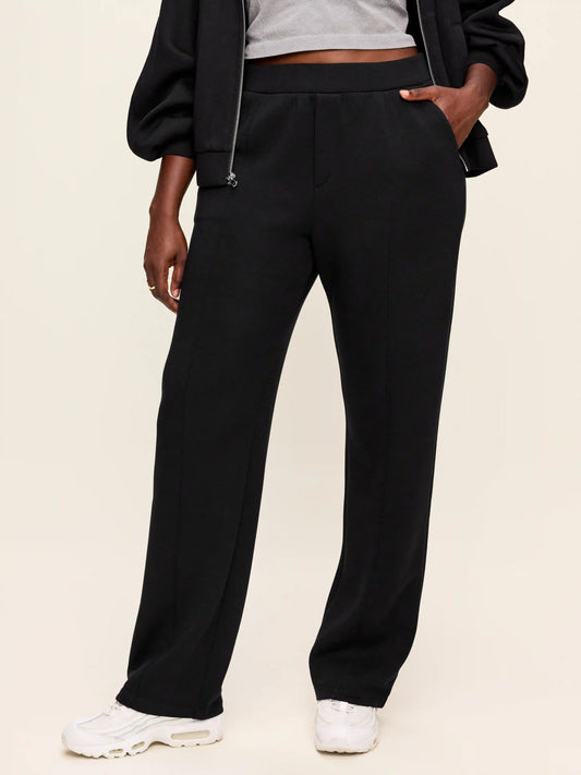 High-Waisted Bounce Fleece Trouser Sweatpants