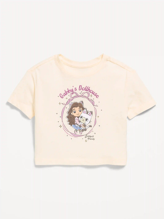 Gabby's Dollhouse™ Boxy Graphic T-Shirt for Toddler Girls
