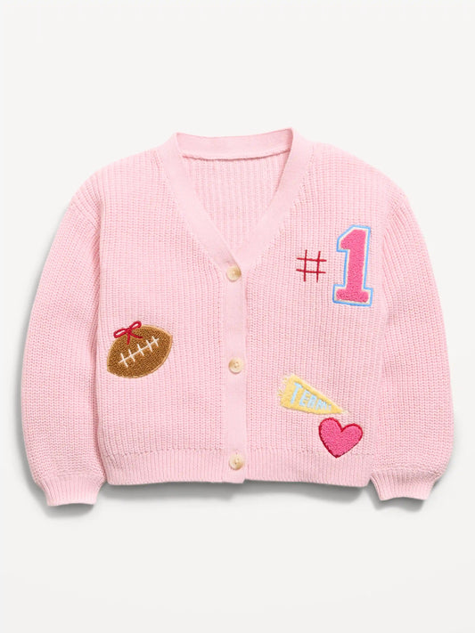 Cardigan Sweater for Toddler Girls