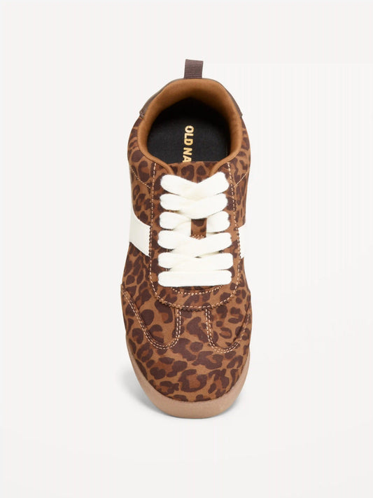 Faux-Suede Lace-Up Sneakers for Girls