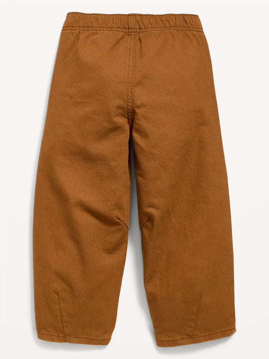 Super Baggy Heart-Pocket Barrel-Leg Jeans for Toddler Girls