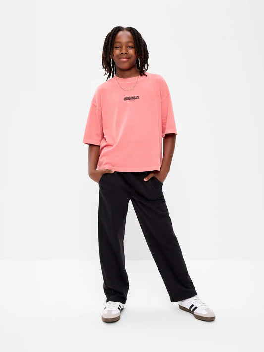 Oversized Short-Sleeve Graphic T-Shirt for Boys