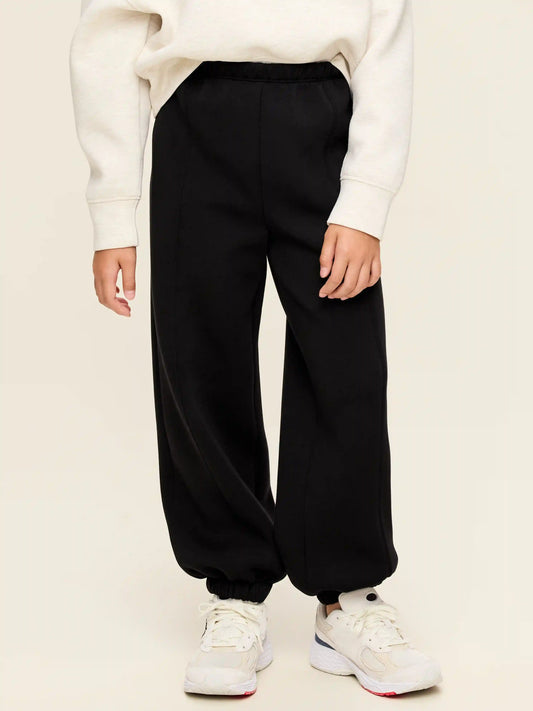 High-Waisted Bounce Fleece Jogger Sweatpants for Girls