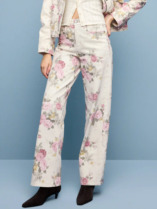 Extra High-Waisted Wide-Leg Jeans