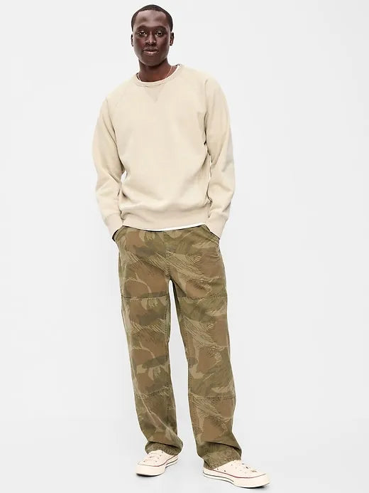 90s Loose Canvas Workwear Pants