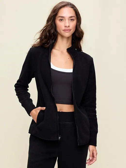 Fitted Performance Fleece Full Zip Jacket