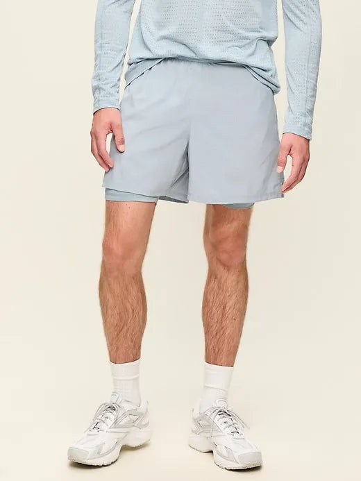 2-In-1 Performance Run Shorts -- 5-inch inseam