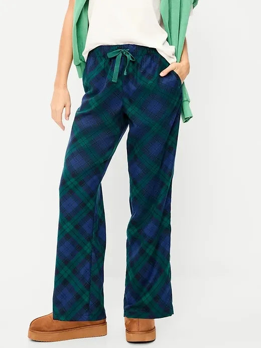 Flannel Pajama Pants for Women