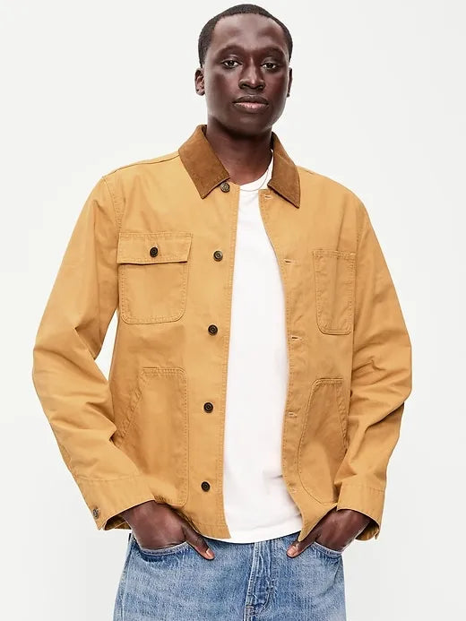 Loose Canvas Workwear Jacket