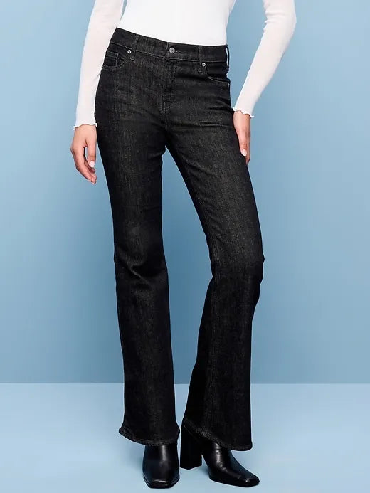 High-Waisted Flare Jeans