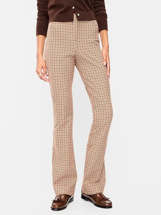 High-Waisted Pixie Flare Pants