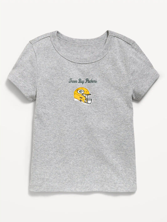 Green Bay Packers Fitted Graphic T-Shirt for Girls