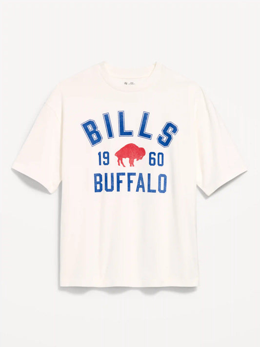 Buffalo Bills Oversized Graphic T-Shirt for Men