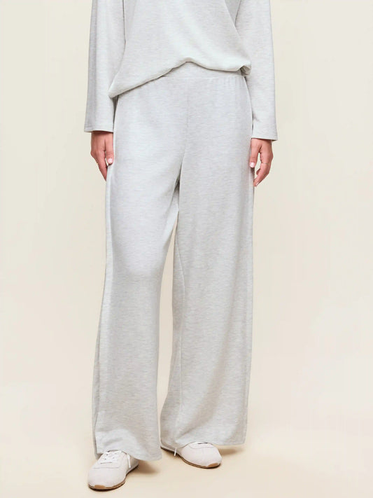 High-Waisted Bounce Lite Drapey Wide-Leg Pleated Pants