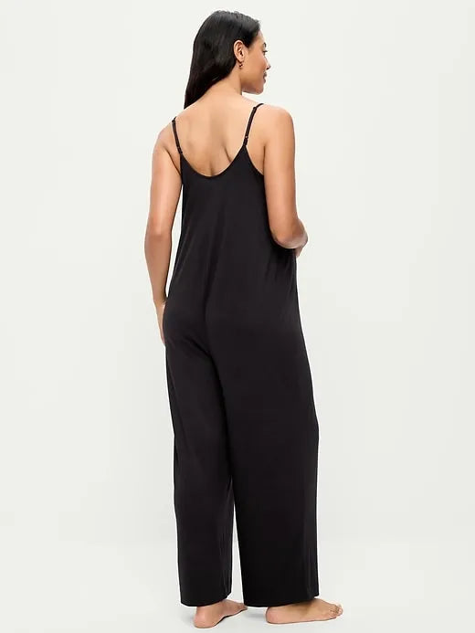 Maternity Sunday Sleep Knit Jersey Jumpsuit