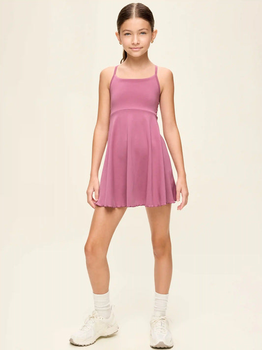 StudioSmooth Sleeveless Athletic Dress for Girls