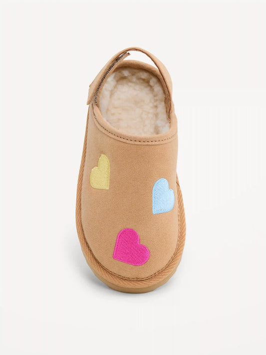 Faux-Suede Clogs for Toddler Girls