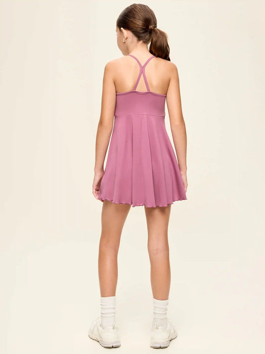 StudioSmooth Sleeveless Athletic Dress for Girls