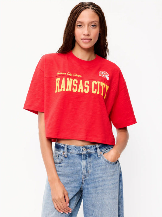 Philadelphia Eagles Vintage Oversized T-Shirt for Women