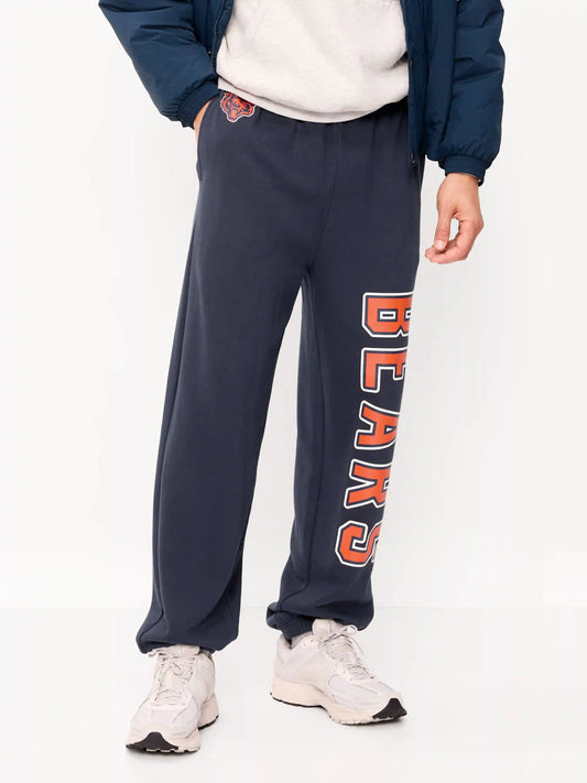 Chicago Bears Baggy Jogger Sweatpants for Men