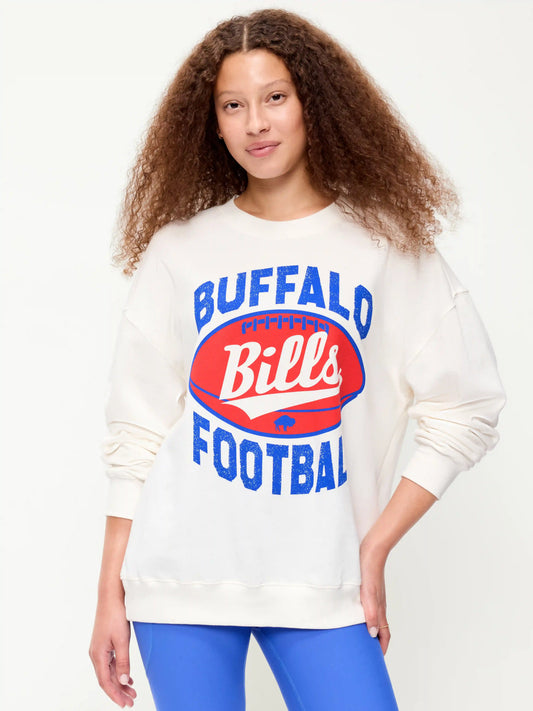 Chicago Bears Oversized Fleece Sweatshirt for Women