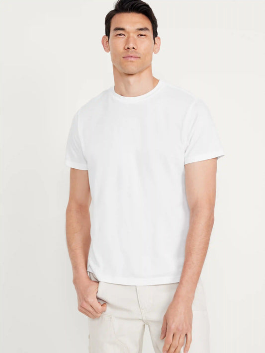 Solid Crew-Neck T-Shirt 5-Pack