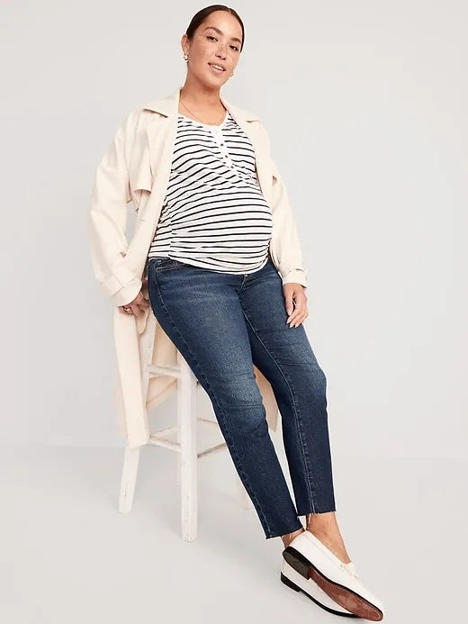 Maternity Full-Panel OG Straight Jeans